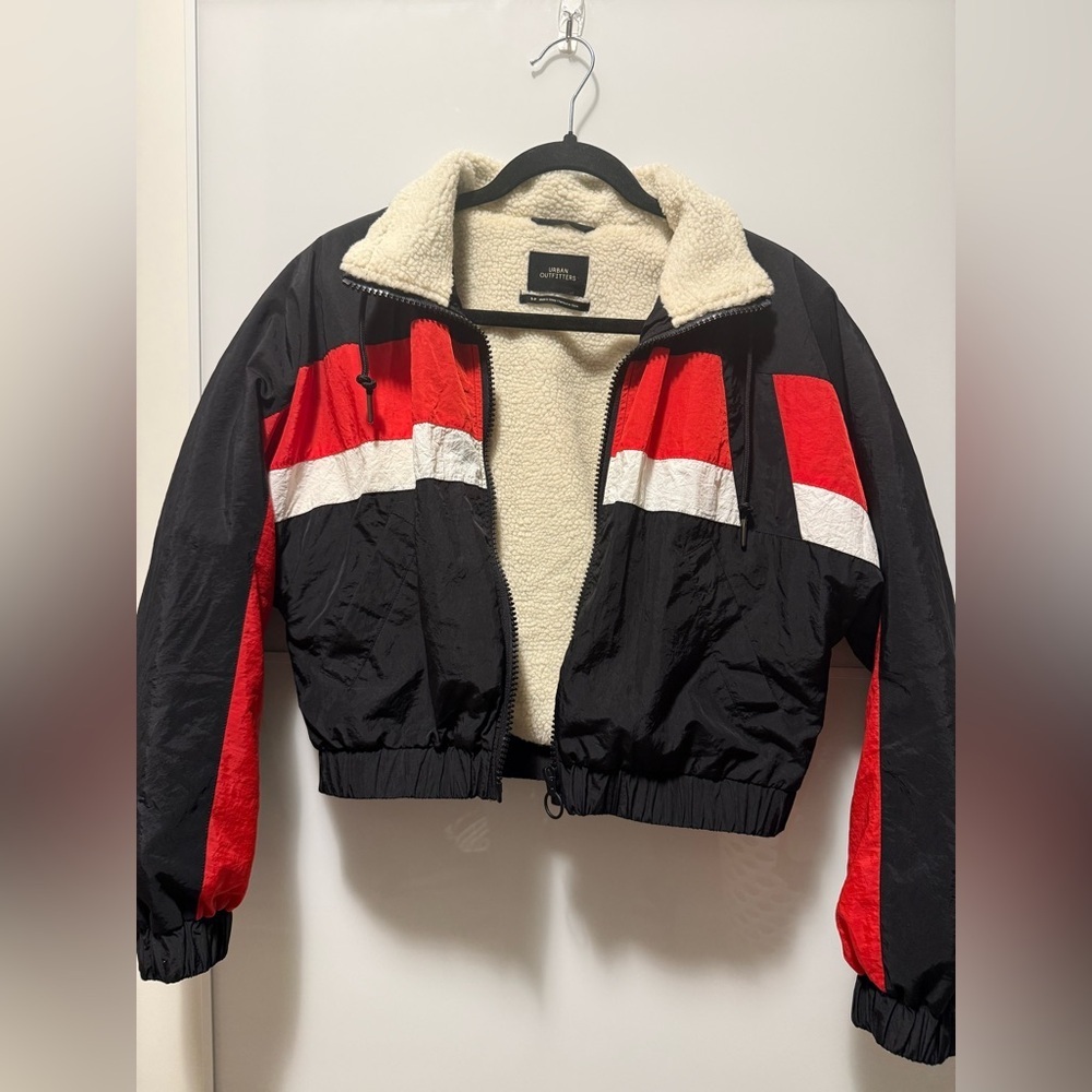Urban Outfitters Cropped Bomber Jacket